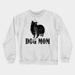 Sheltie Dog Mom Crewneck Sweatshirt